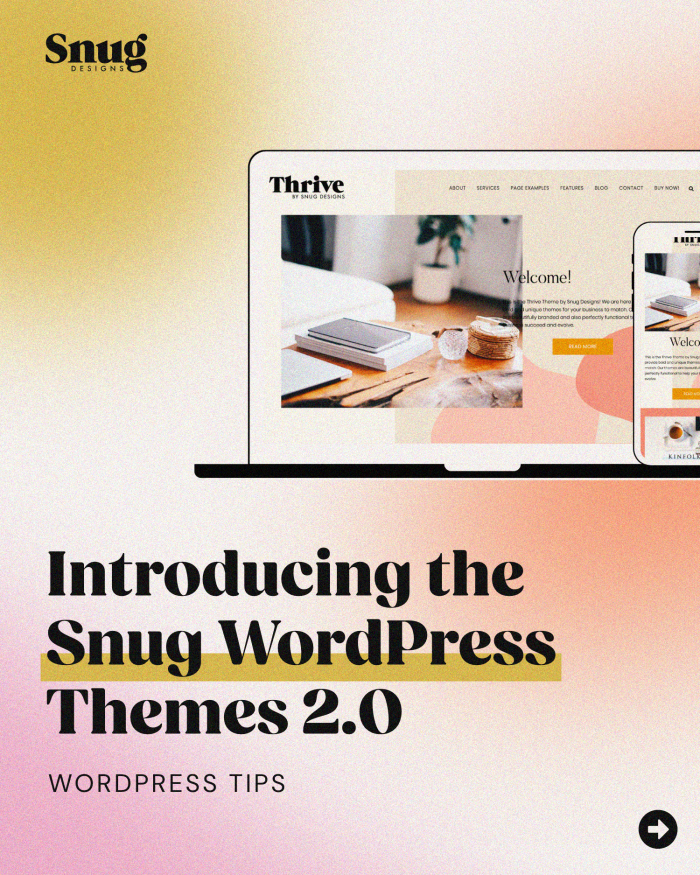 Introducing Snug WordPress themes 2.0