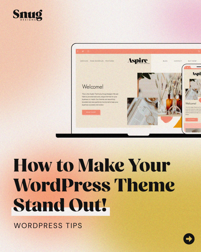 Fun Ways to Make Your Theme Stand Out