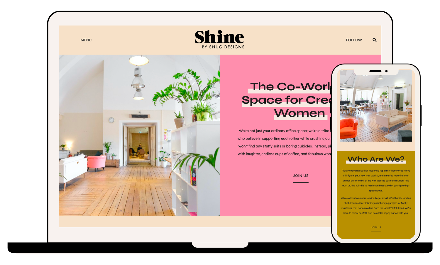 Shine WordPress Template